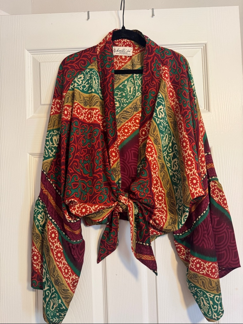 Kantha Bae Silk Shrug